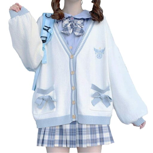 【新発売記念価格!】女子高生 制服 4点セット JK制服 スクールカーディガン プリーツスカート シャツ コスプレ 高校生 蝶結び 中学生 コスチューム 制服 女子高生 【新発売記念価格!】女子高生 制服 4点セット JK制服 スクールカーディガン プリーツスカート シャツ コスプレ 高校生 蝶結び 中学生 コスチューム 制服 女子高生