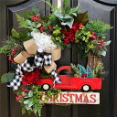 【新発売限定記念価格!】クリスマスリース グリーンリース X'mas ナチュラルリース インテリア 店舗 装飾 壁飾り 壁掛け 玄関 クリスマス リース christmas wreath 贈り物 ギフト プレゼント お祝い 高級 おしゃれ リボン クリスマスプレゼント ウィンターリース 30cm