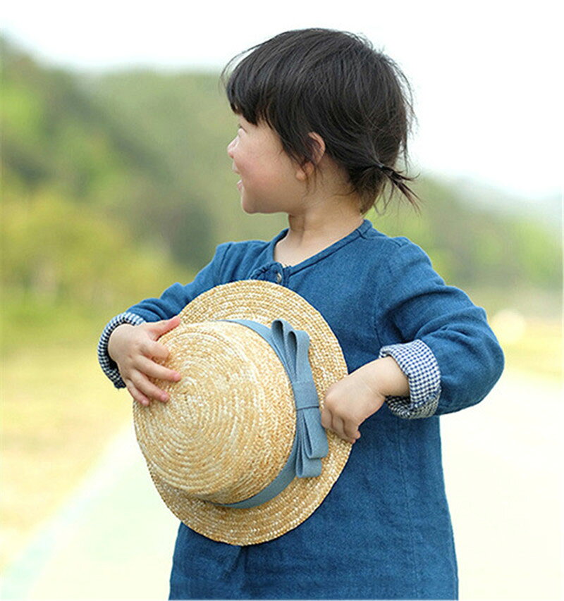 ソルベインの親子帽子 子供 ハット 大人っぽい ぼうし 紫外線防止 スイムハット uvカット こども?キッズ 帽子 サーフハット こども用 フェルトハット ユニセックス 子供用 uvカット かわいい スイムキャップ ハット｜アングル3