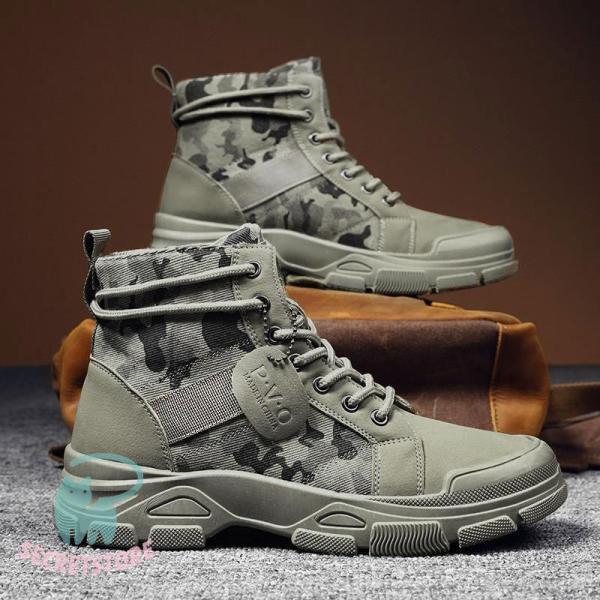 【BLACK FRIDAY限定クーポン】バイクブーツ タクティカルブーツ メンズ 機能性 デザートブーツ ミリタリーブーツ マウンテンブーツ アウトドアブーツ 安全靴 防水 登山ブーツ