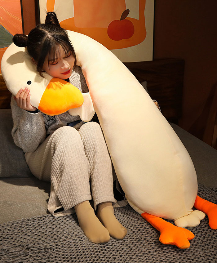 等身大抱きまくら 抱き枕 本体 ロングピロー 授乳クッション ロング 枕 ぬいぐるみ おもちゃ 玩具 おしゃれ 横向き　女子 可愛い プレゼント 北欧 肌触りよい 柔軟 足に挟む枕 安眠 睡眠 まくら だきまくら 動物 3