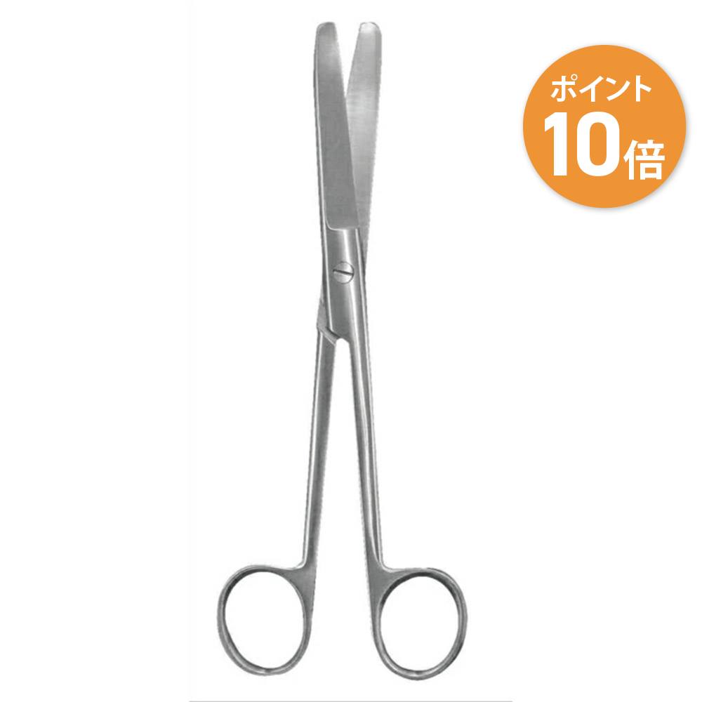 【マラソン限定 P10倍】【鋼製小物】子宮剪刀 18.5cm 両鈍【最終値下げ・在庫限り・販売延長！】