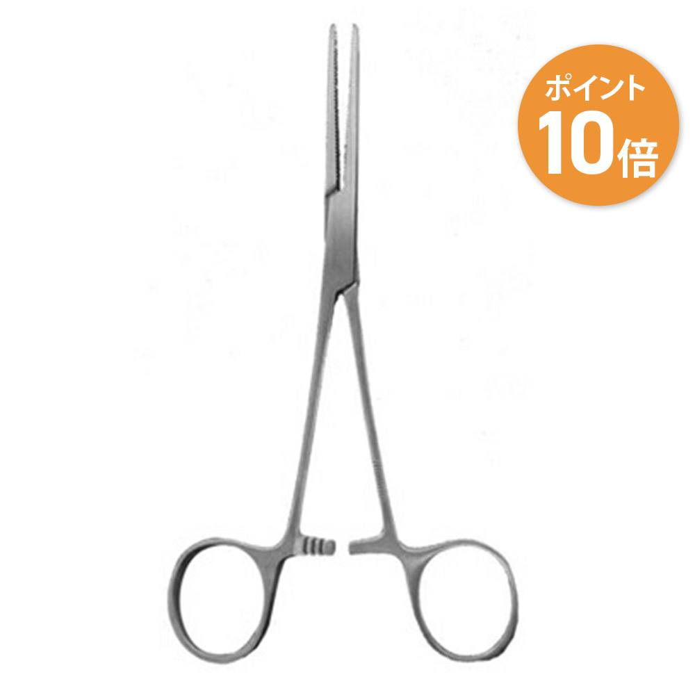 【お買い物マラソン限定 P10倍】【鋼製小物】鉗子(止血鉗子) 18.5cm 有鈎/無鈎、直/反【最終値下げ・在庫限り・販売延長！】