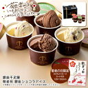 敬老の日 プレゼント<銀座千疋屋>敬老祝 銀座ショコラアイスギフト アイスクリーム 高級 スイーツ プレゼント※こちらの商品はメーカー直送品です。