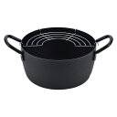 <燕三>共柄深型天ぷら鍋22cm(網付)人気 おすすめ キッチン用品 調理器具 鍋 フライパン