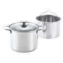 <ルチェンテ>IH対応パスタポット20cm LU-20Pパスタ 調理器具 大容量 ステンレス ガラス お祝い プレゼント 内祝い お返し 記念品 景品 自宅用