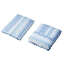 <高島ちぢみ>サラッと快適 肌布団&敷パッド TK2215BL快適 寝具 夏用 通気性 軽量 速乾性 お祝い プレゼント 内祝い お返し 記念品 景品 自宅用
