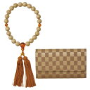 【最大11%OFFクーポン配布中!11/1〜3毎日先着11名】男性用念珠セット 星月菩提珠 圧縮琥珀 ...