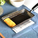 【ポイント10倍】<BWS SELECTION>卵1個で!鉄の卵焼き器卵焼き器 木製取っ手 軽量コンパクト 鉄製熱伝導 朝の忙しい時間