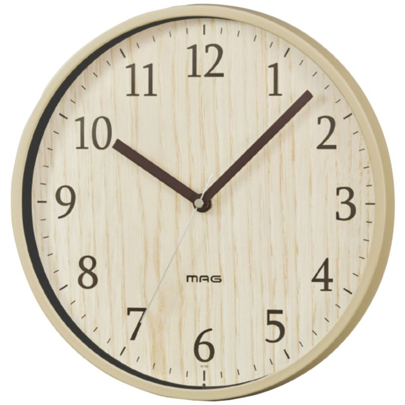 ＜MAG＞インテリアウォールクロックナチュラル人気 おすすめ 時計 壁掛け時計 置き時計 クロック