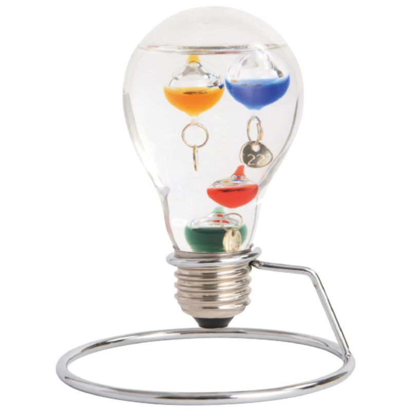 ＜Fun Science＞ガラスフロート温度計 電球型人気 おすすめ インテリア 雑貨 洋風