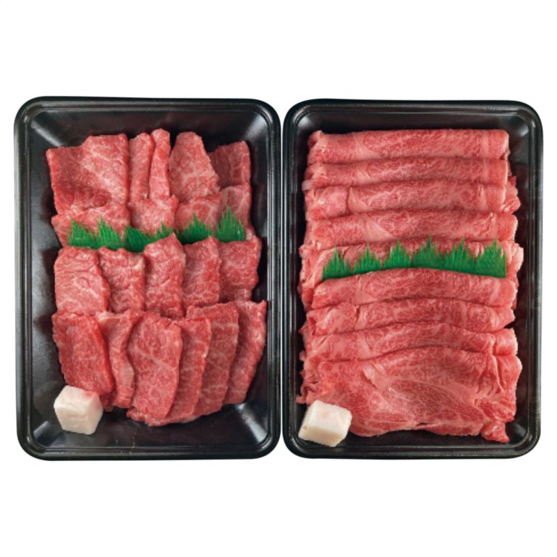 ＜萬野和牛＞萬野和牛スライス肉＆焼き肉セット人気 おすすめ 食品 精肉 肉 肉加工品※こちらの商品はメ..