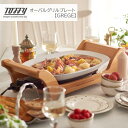 【ポイント10倍】<Toffy>オーバルグリルプレート GREGE人気 おすすめ キッチン家電 調理家電 おしゃれ 料理 調理 簡単 操作 デザイン シンプル ...