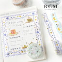 BGM マスキングテープ Life 箔押し 刺しゅう 15mm 1.5cm 15ミリ幅 レース ビージーエム マステ BM-LGCA bgm-embroid