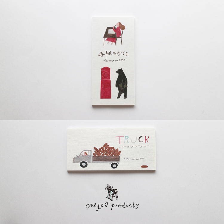【30日24H限定!楽天カード利用で最大P6倍】Cozyca Products コジカプロダクツ 一筆箋 ネクタイ 手紙をかくよ 20-363 TRUCK20-...