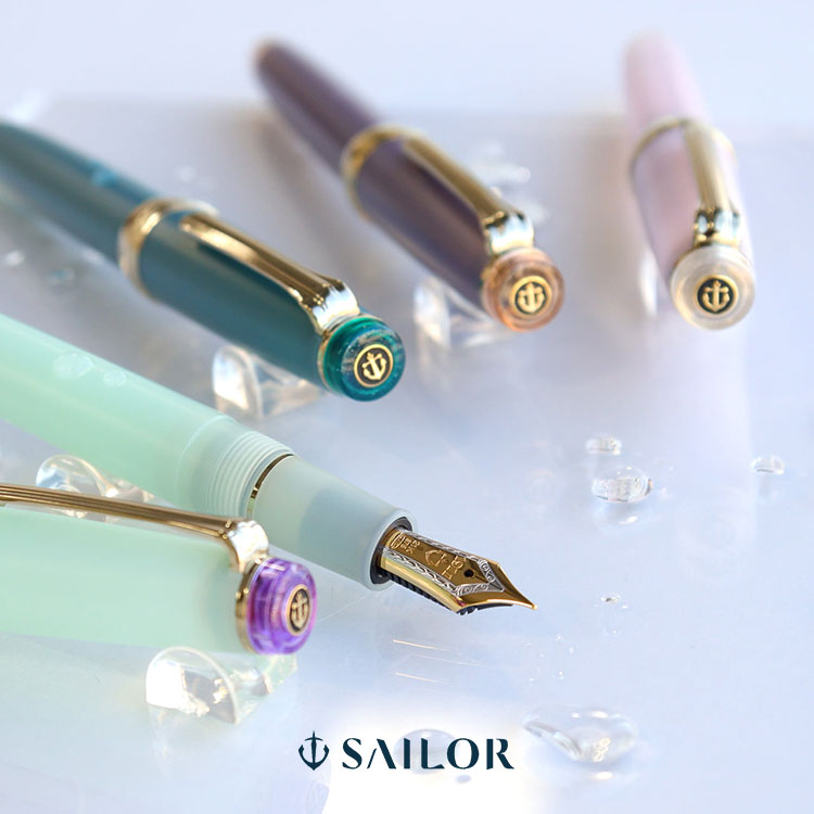 【クーポン&ポイント最大46倍!27日1:59まで】セーラー SAILOR 万年筆 SHIKIORI 四季織 雨音 春雨 11-3059-301 翠雨 11-3059-302 霧雨 11-3059-303 凍雨 11-3059-304 セイラー ギフト プレゼント