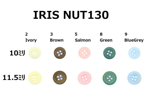 【個売】IRIS NUT130