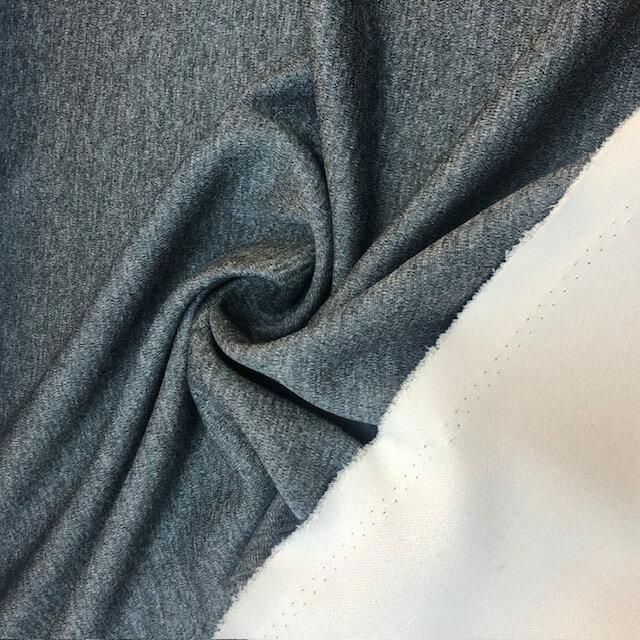 KKF5335 GY杢 ソフトストレッチダンボールニット