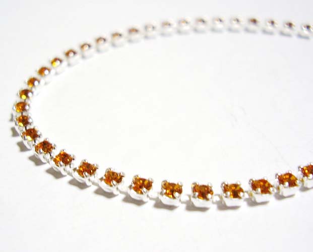 SWAROVSKI - スワロフスキークリスタル★シルバーブレスレット★オレンジ 【Luxury Brand Selection】【レディース ギフト】【ラッピング無料】【楽ギフ_包装】【楽ギフ_のし】【楽ギフ_メッセ】【RCP】【P12Jul15】【10P11Mar16】【05P03Dec16】