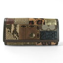 【訳あり】COACH/コーチ　パッチワーク　長財布　40912 B4MC【Luxury Brand Selection】【レディース ギフト】【ラッピング無料】【楽ギフ_包装】