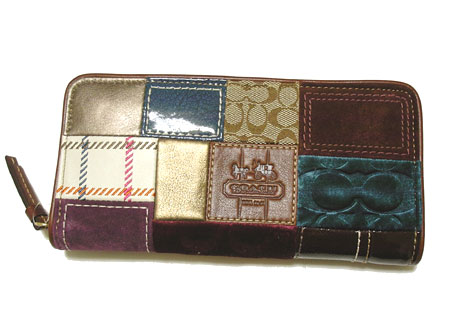 COACH/�������ۥ�ǡ��ѥå�����饦��ɥե����ʡ�Ĺ����40925B4MC