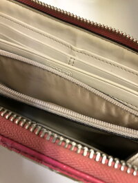 COACH/コーチシグネチャーリボンジップアラウンド長財布F48796SIGCO
