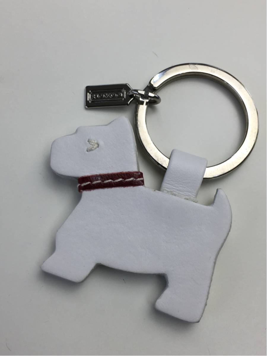 コーチ キーホルダー（レディース） COACH/コーチ　テリアキーホルダー　SCOTTIE DOG【レディース ギフト】【ラッピング無料】【楽ギフ_包装】