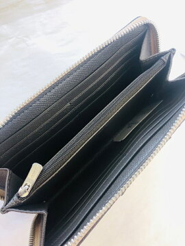 COACH/コーチメタリックシグネチャーアコーディオンジップアラウンドF39131SVPL