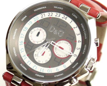 D&G TIME ドルチェ＆ガッバーナ UNIQUE クロノグラフ腕時計 3719770204【ラッピング無料】【楽ギフ_包装】