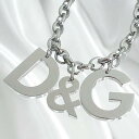 D G/ドルチェ＆ガッバーナ D＆Gロゴモチーフ ネックレス シルバーDJ0107 【Luxury Brand Selection】【メンズ ギフト】【ラッピング無料】【楽ギフ_包装】