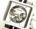 ドルチェ&ガッバーナ D&G TIME ドルチェ＆ガッバーナ CREAM クロノグラフ腕時計 DW0066 ホワイト×ブラック【ラッピング無料】【楽ギフ_包装】