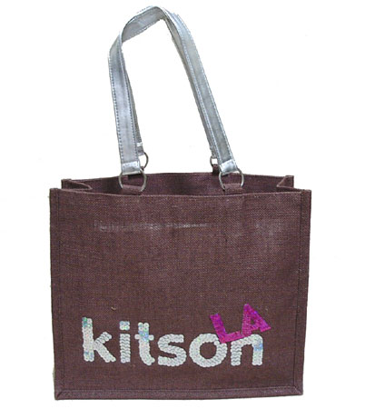 KITSON/キットソン スパンコールエコトートバッグ Los Angeles Sequin Eco Tote 【ラッピング無料】【楽ギフ_包装】【10P11Mar16】【05P03Dec16】