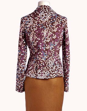 PAOLA FRANI/パオラ フラーニ ベルベットジャケット 【Luxury Brand Selection】【レディース ギフト】【ラッピング無料】【楽ギフ_包装】【10P19Dec15】【10P11Mar16】【05P03Dec16】
