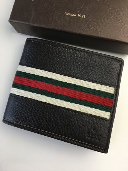 GUCCI/グッチ　二つ折りメンズ財布（小銭入れなし）　231845-8660【ラッピング無料】【楽ギフ_包装】