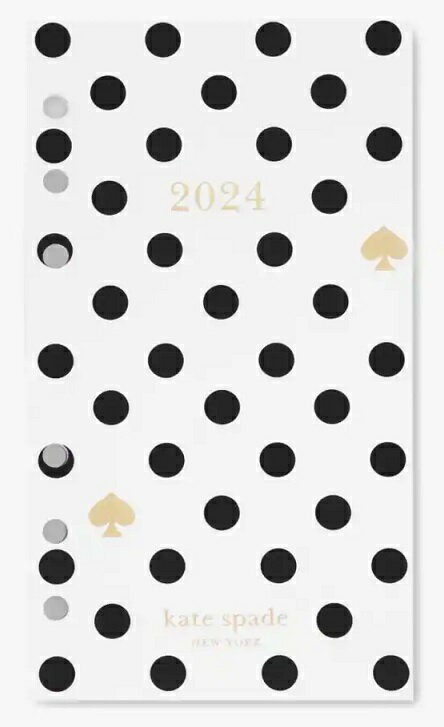 【2024年最新レフィル】【12月入荷予定分ご予約受付中!】 kate spade/ケイトスペード 2024年最新システム手帳レフィル 2024 persona...