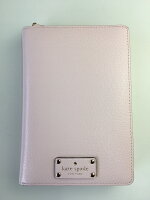 【本体のみ】kate spade/ケイトスペード　2021年最新システム手帳　パウダーピンク wellesley zip around personal organizer Powder Pink 【ラッピング無料】【楽ギフ_包装】