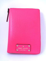 【本体のみ】kate spade/ケイトスペード　2021年最新システム手帳 wellesley zip around personal organizer Caberet Pink WLRU1321 【Luxury Brand Selection】【ラッピング無料】【楽ギフ_包装】