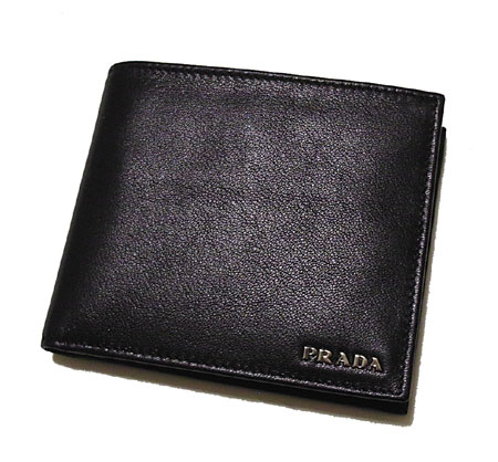 プラダ 財布（メンズ） PRADA/プラダ メンズ二つ折り財布　2M0738 【メンズ ギフト】【ラッピング無料】【楽ギフ_包装】
