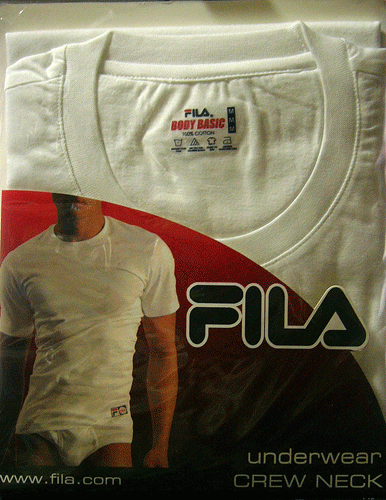 【メール便OK】FILA CREW NECK 【BODY BASIC】