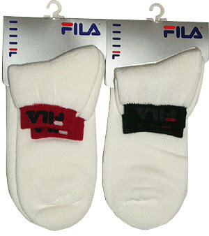 【メール便OK】FILA ショートソックス 2Pセット（25〜27cm）