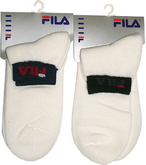 【メール便OK】FILA ショートソックス 2Pセット（25〜27cm）