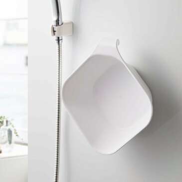 towerマグネット マグネット&引っ掛け湯おけ 洗面器 タワー ホワイト/ブラック 5378 5379 山崎実業 マグネット お風呂 直送 送料無料 タワーシリーズ(あす楽)