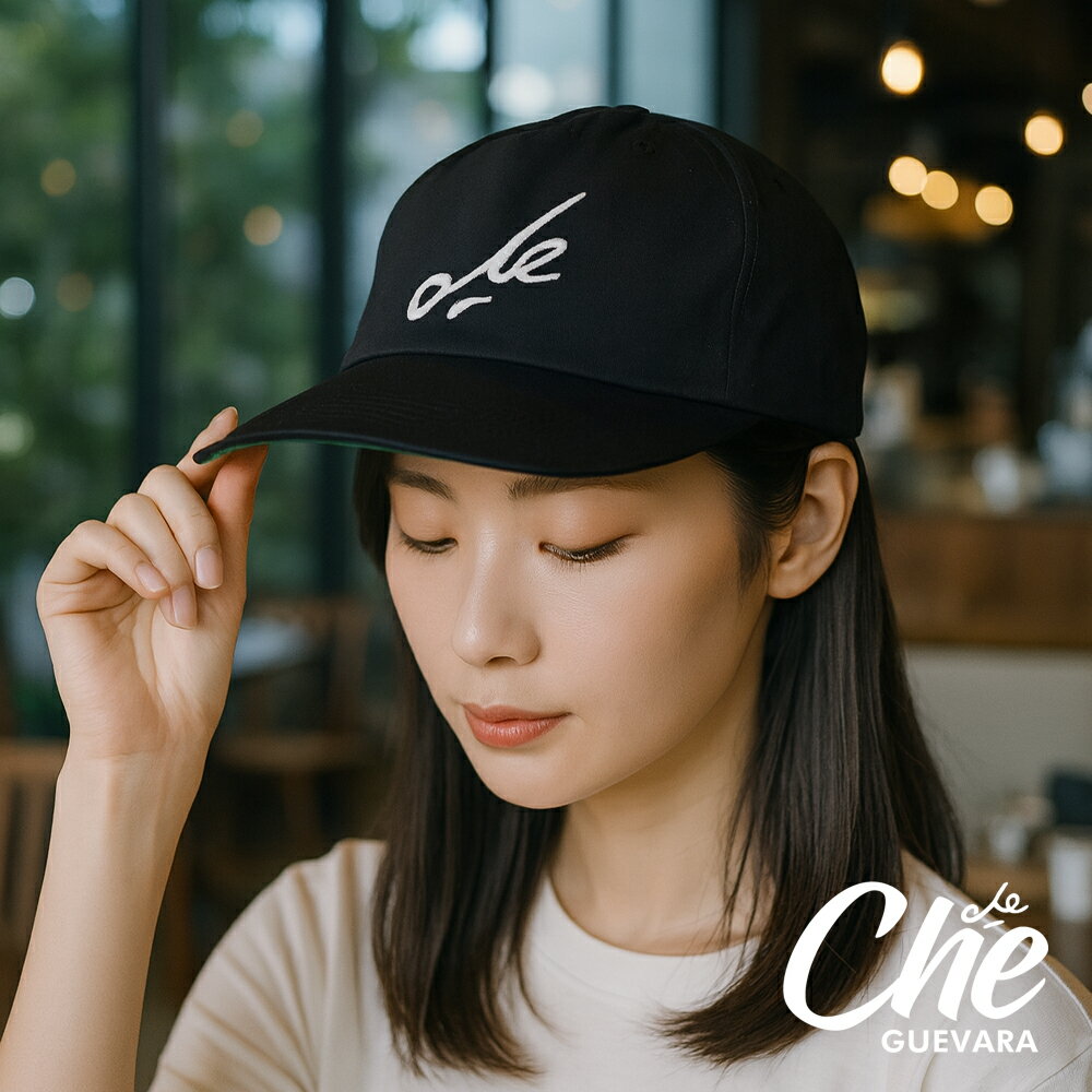 Rakuten - アウトレット Che Guevara Revolution コットン100% ロゴキャップ 帽子 メンズ レディース 男女兼用 深め UVカット 綿100％ コットン シンプル 大きめ 大きいサイズ ベースボールキャップ