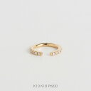 【Diane Ear Cuff / Single】 K10/K18/Pt900 ダイヤモンド イヤーカフ シンプル 10金 10k k10 18金 18k k1...
