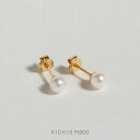 【Pearl】 K10/K18/Pt900 ピアス レディース パール スタッドピアス k18 18金 18k k10 10金 10k ゴールド ピンクゴールド ホワイトゴールド プラチナ 真珠 一粒 華奢 かわいい シンプル 両耳用 プレゼント ギフト