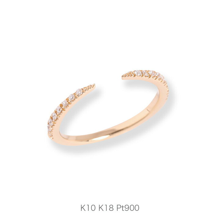 Diamond Fork Ring K10/K18/Pt900  ץ   ե 10 10...