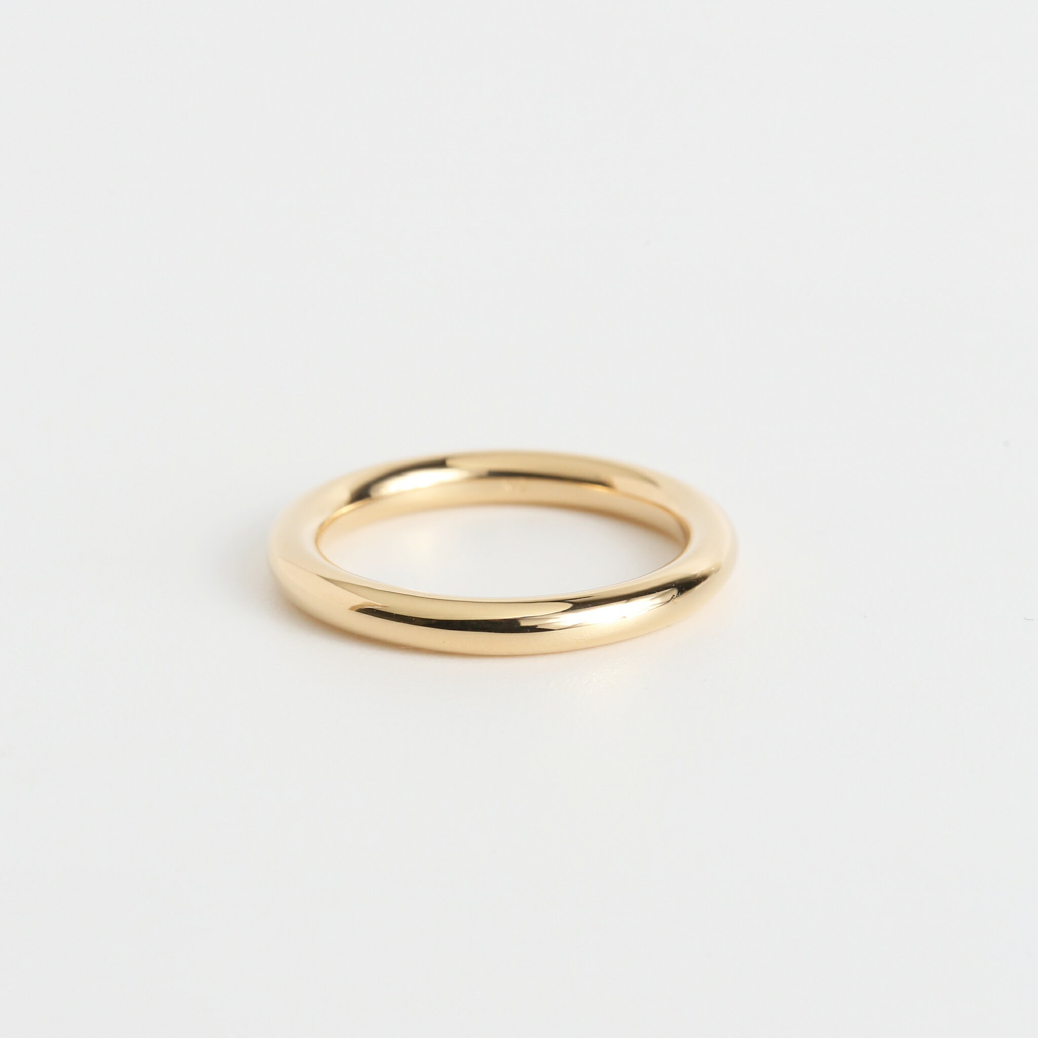 Rakuten - 【Nude Ring / Hard 2.5mm】 K18 イエローゴールド リング 指輪 18金 18k k18 レディース シンプル プレゼント ギフト