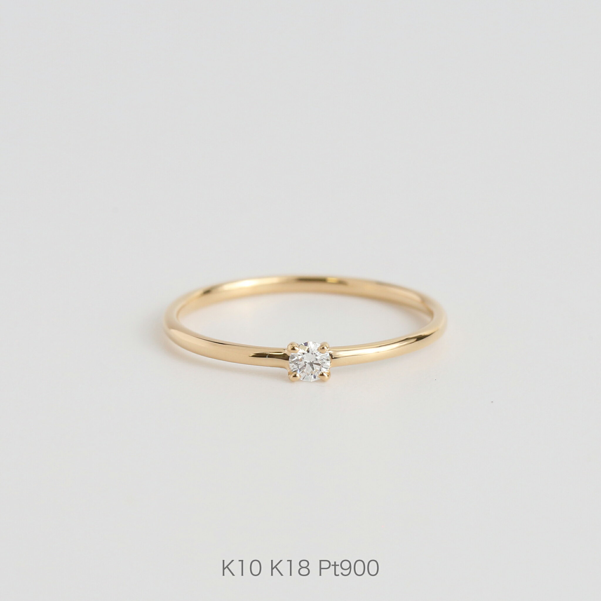 Nudy Diamond Ring K10/K18/Pt900 γ    10 10k k10 18 ...