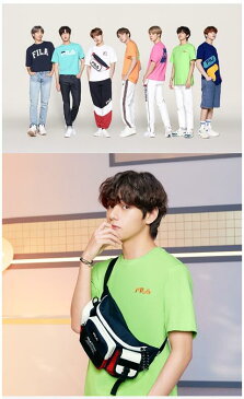 BTS x FILA COLORFUL SUMMER 【 BTS B FORCE HIP SACK 】バッグ ヒップサック 公式グッズ 防弾少年団 バンタン / 予約商品