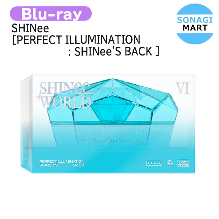 [流通特典] SHINee Blu-ray [ PERFECT ILLUMINATION : SHINee'S BACK ] 2024 SHINee WORLD VI / シャイニー ブルーレイ グッズ KPOP / 公式グッズ / 予約商品